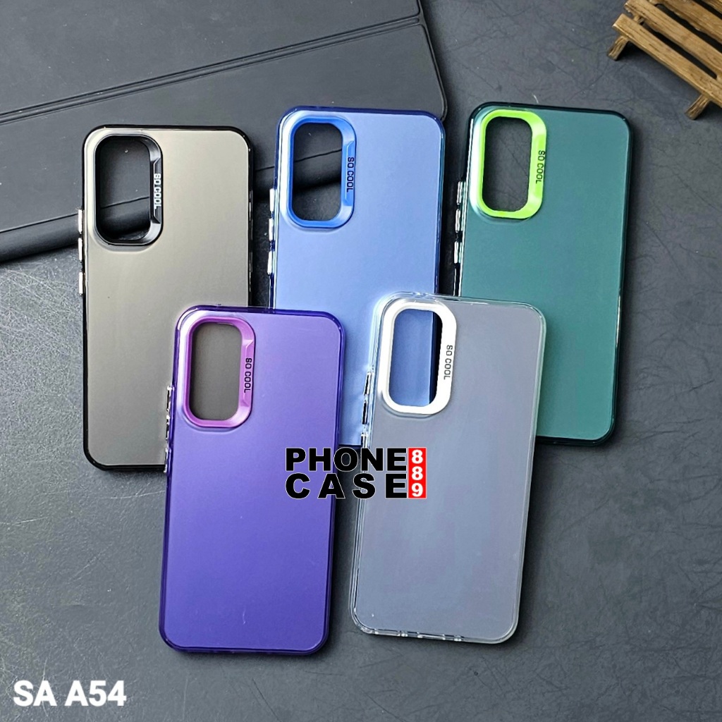 SAMSUNG A54 5G CASE IMD PLATE HOLOGRAM CASE SOCOOL SAMSUNG A54 5G
