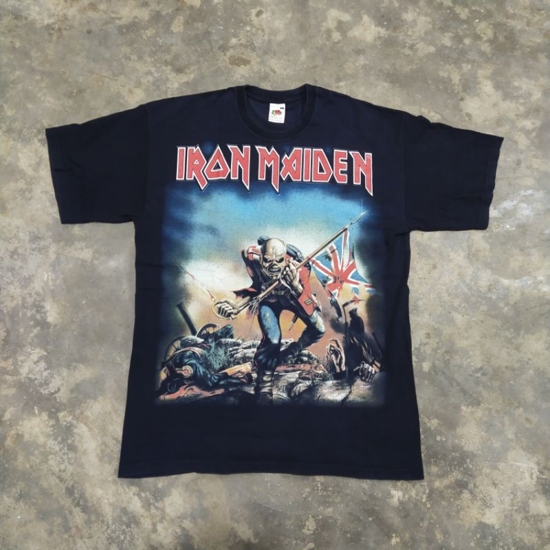 เสื้อยืด iron Maiden มือสอง ไซส์ M