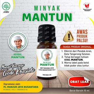 Minyak Mantun Herbal Penyakit Kulit Asli Mbah Mijan