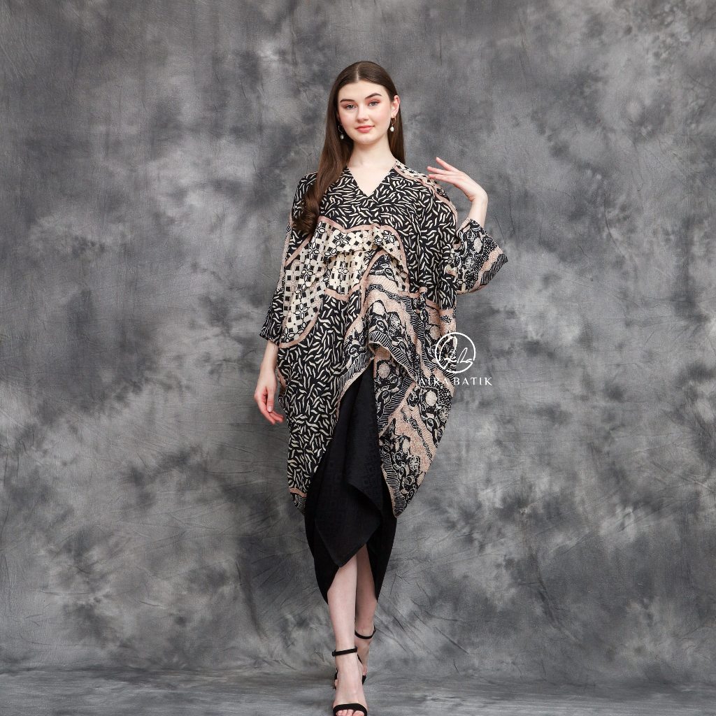 AIRA BATIK - Intania Kaftan Set Wrap I Raya Outfit I Couple Eid I Eid Outfit