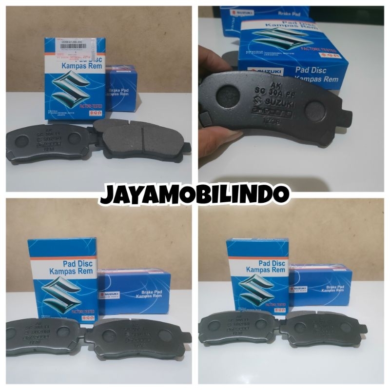 ผ้าเบรคหน้าหน้า SZK APV KNOCK SUZUKI AKEBONO 55200-61J00 J1118
