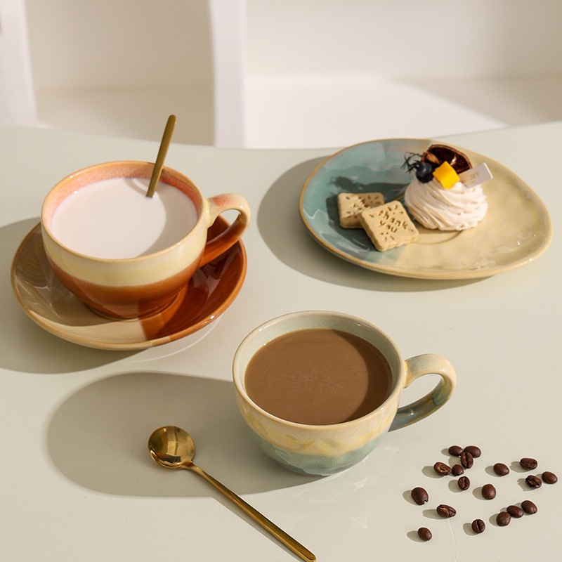 Unique Motif Coffee & tea Cup/Colamia Cup and Saucer Set 250ml