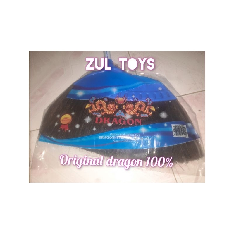 Dragon Big Fan Blue Injuk ไม้กวาด