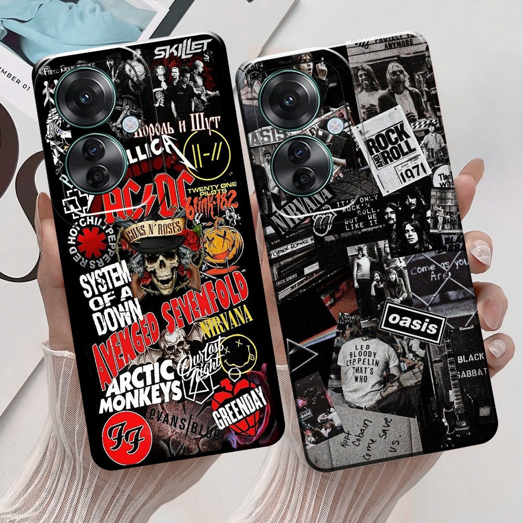 Softcase สําหรับ Oppo RENO 11F A60 4G A18 A3 PRO RENO 10 PRO RENO 8T RENO 7 RENO 5F RENO 4 PRO RENO 