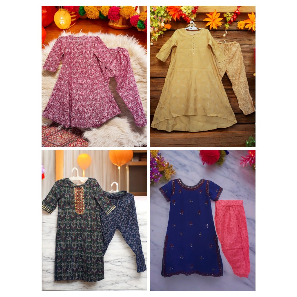 KURTI NEW PANTS SET*