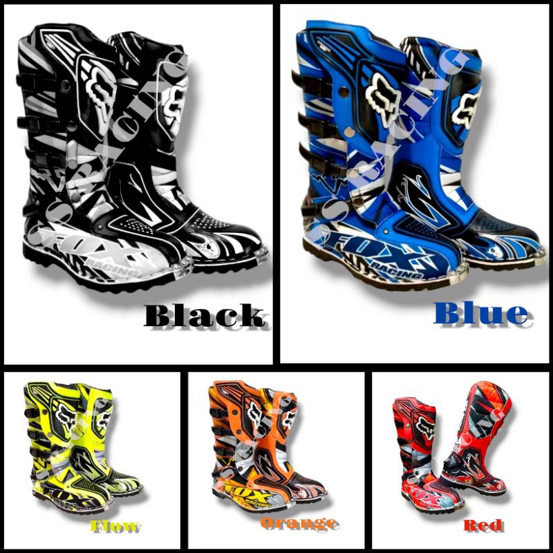 Hitam HIJAU LOKAL Bsa byar dtmpt Cross trail รองเท้าวิบาก offroad Cross grasstrack สีเขียวสีดําพื้นเมือง negotiable