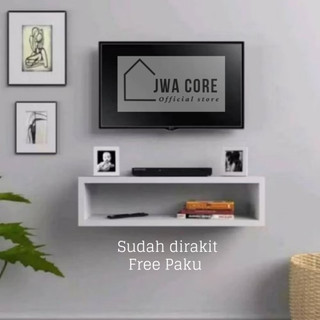 RAK DINDING MINIMALIS PERSEGI PANJANG