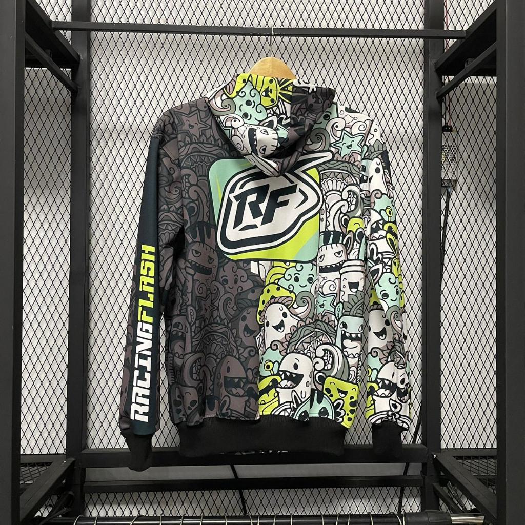 เสื้อแจ็คเก็ตรถแข่ง FLASH RACING ใหม่ล่าสุด