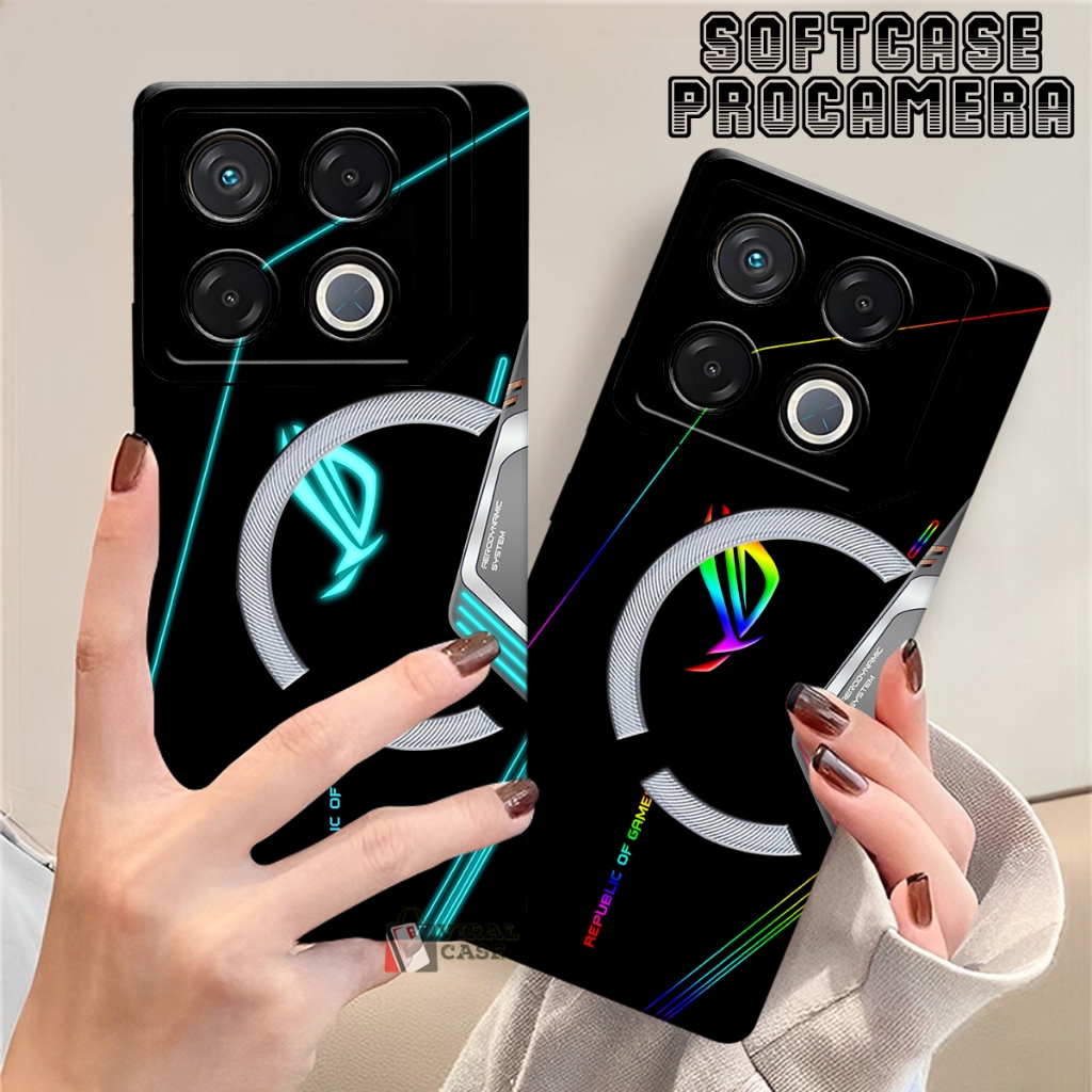 Case Pro Camera Infinx GT 20 PRO 5G 2024 GT 10 Pro 5G Zero 30 5G Zero 5G 2023 - วัสดุยางยืดหยุ่น - ซ
