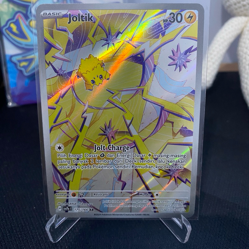 Joltik AR 175/166 Pokemon TCG อินโดนีเซีย