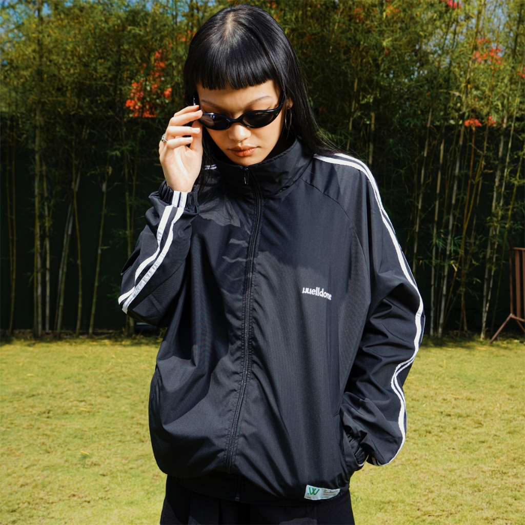 BEST WELLDONE TRACK JACKET - CHIMERA BLACK UNISEX
