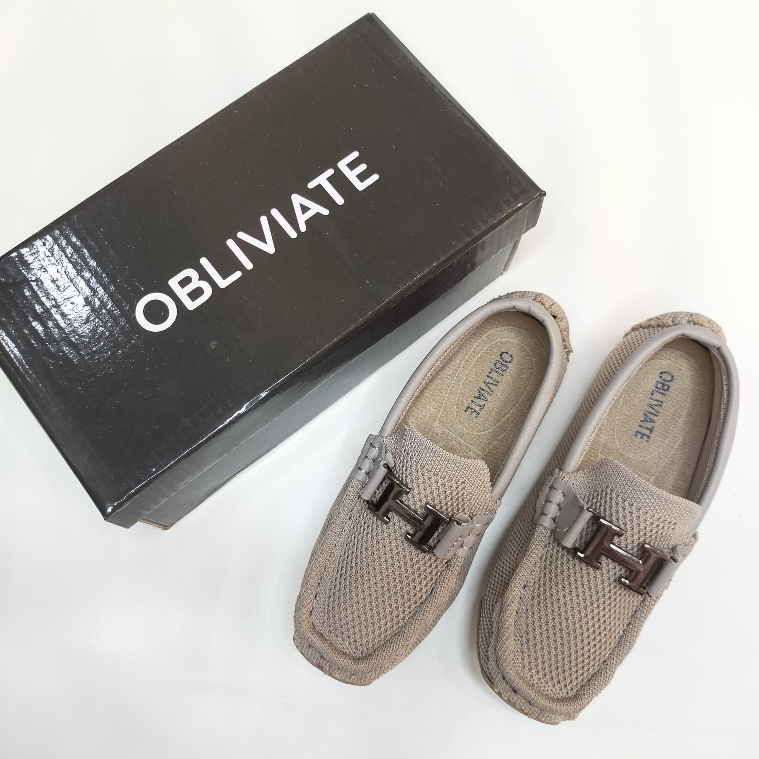 รองเท้าโลฟเฟอร์เด็กผู้ชาย Obviate