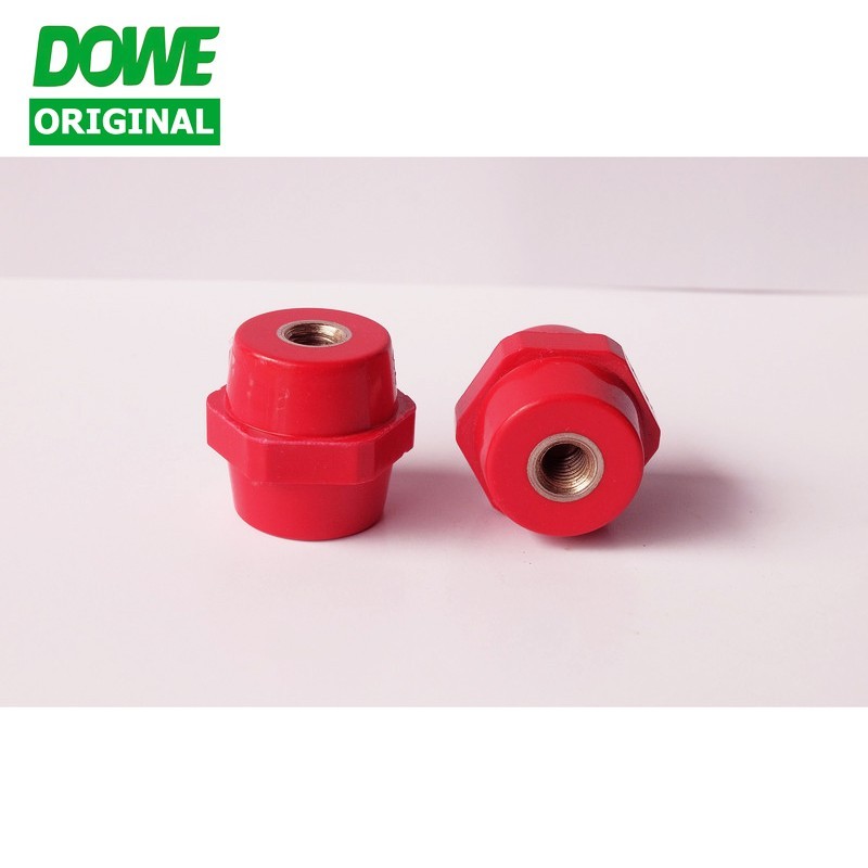 DOWE Busbar Insulator ฉนวนหกเหลี่ยม SEP 30 M8 ใส่สแตนเลส