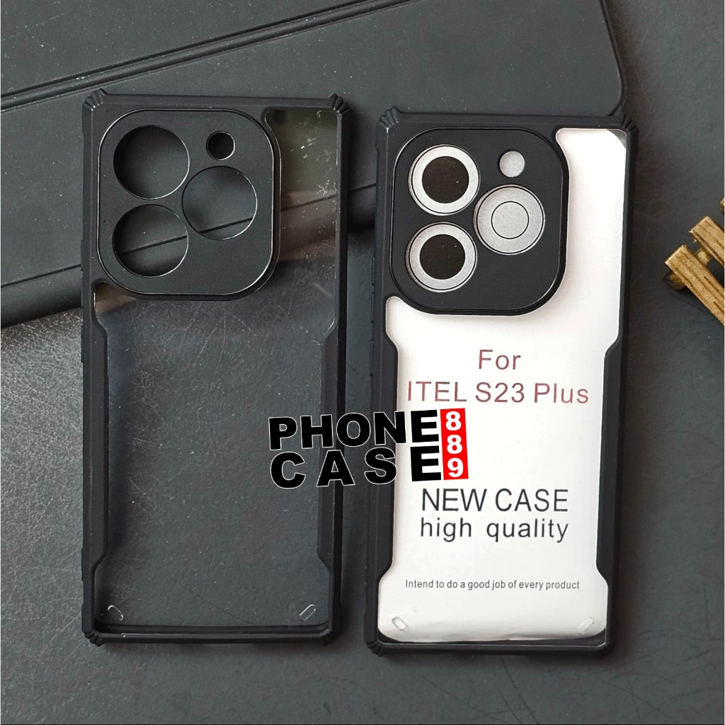 ITEL S23 ITEL S23 PLUS CASE ARMOR SHOCKPROOF CASE FUSION ITEL S23 PLUS