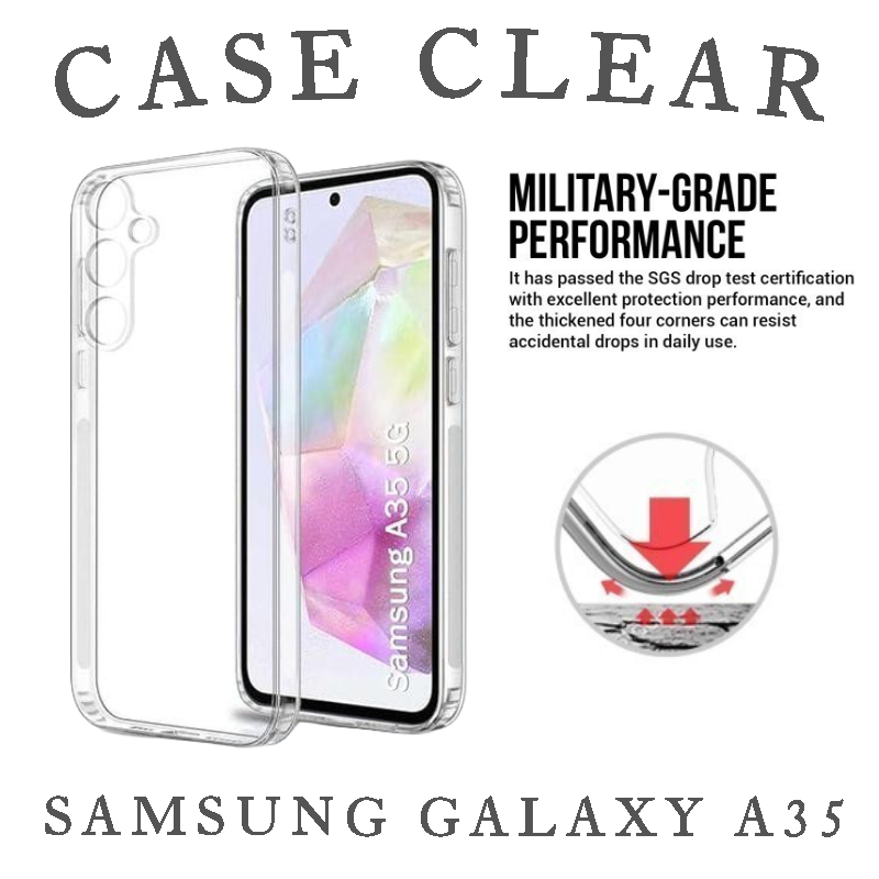 เคส Samsung A35 แบบใส