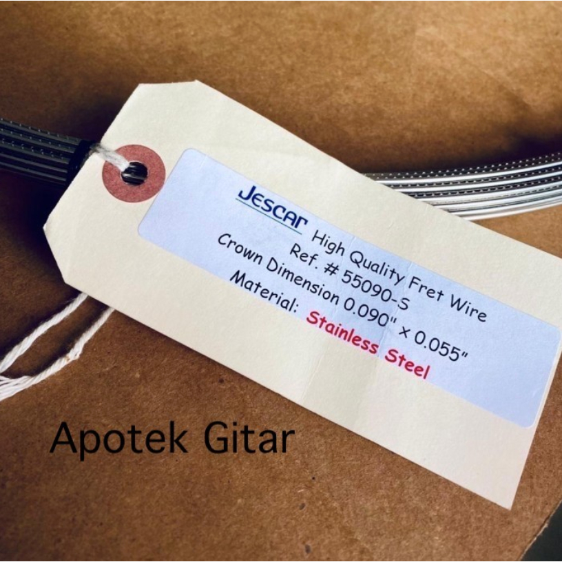 Jescar Fret Wire 55090 S Stainless Steel Medium Jumbo