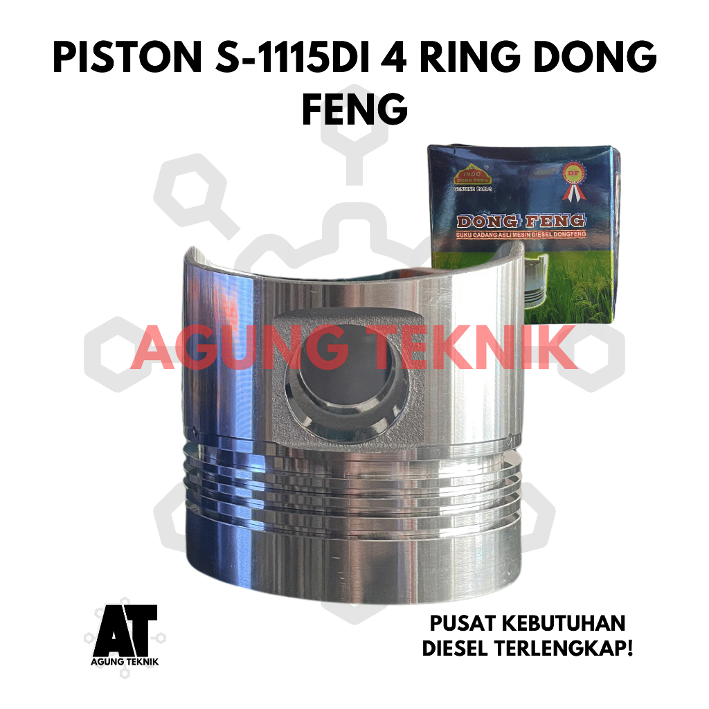 ลูกสูบ S-1115 / ลูกสูบ S-1115 24PK 4 แหวน Dong Feng
