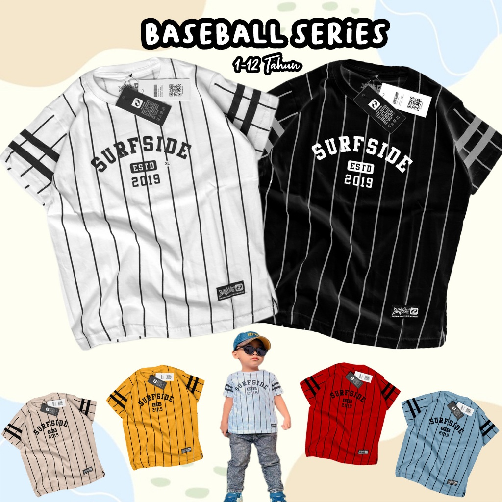 เสื้อยืดเด็กชาย Distro Boys Jersey ทำจากผ้า 30S สวมใส่ง่ายสำหรับหลายวัย