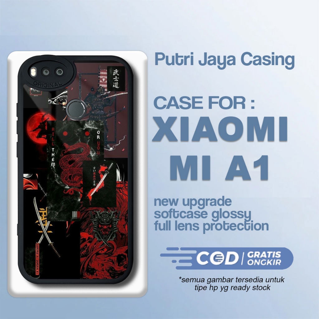 ล่าสุด Xiaomi Mi A1 Casing Art Art Art Japan Case Mi A1 Hardcase Softcase Glossy