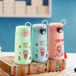 Botol Minum Kaca Nice Day 300ml BPA Free tahan dingin panas BT301