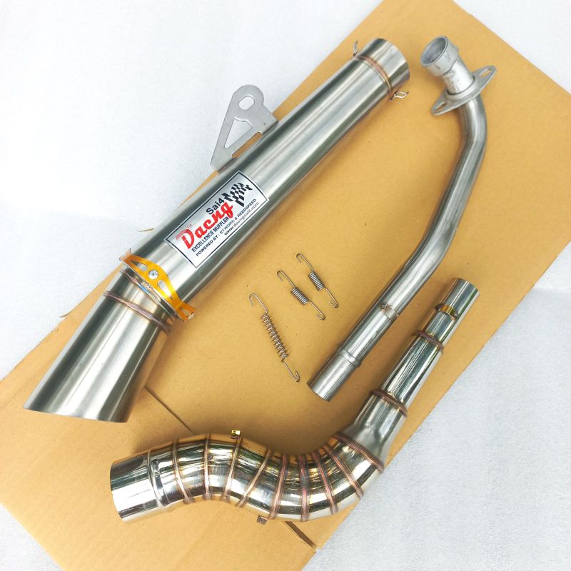 เปิดไอเสีย Daeng Sai4 สําหรับ Xrm Wave Fury Rs Raider j Smash Dream Nice125 Ex5 Sym Srl