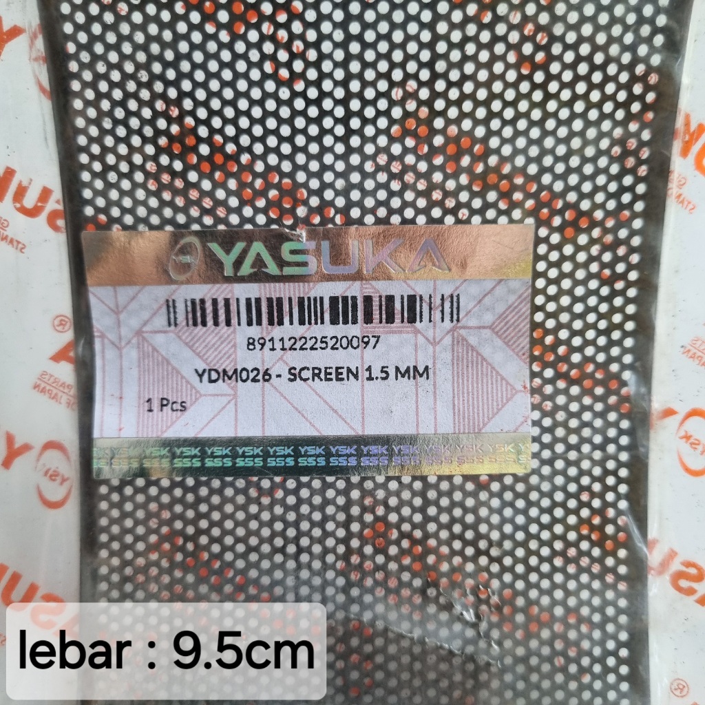 YASUKA YDM26 MAHKOTA KD555WG MDM9-21 กรองโฟลติ้ง 1.5 มม.