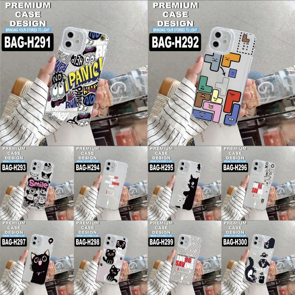 POCO X3 GT /F5 /F4 /F3/C40 Case image BAG รหัส H291-H300 ล่าสุด (MACC)