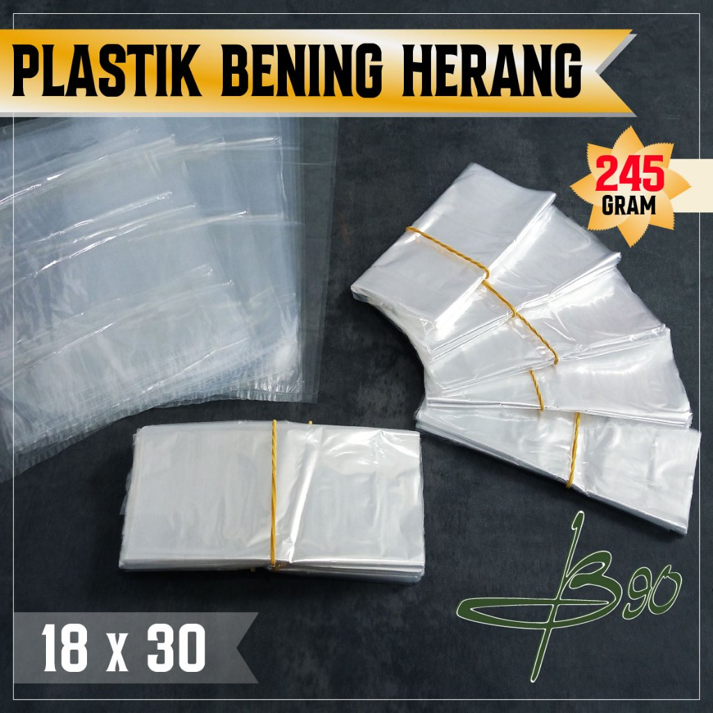 พลาสติกใส AA 18x30**