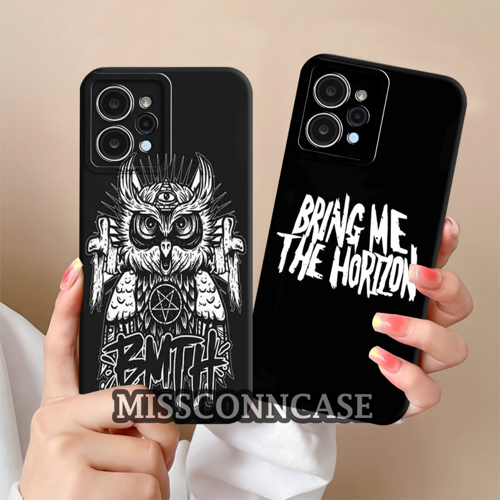 Prokamera Redmi 12 12C 9C 9A 10A 10C Poco C40 9T 8 9 10 4G Redmi 10 5G Metal Band Motif Bmth - Silic