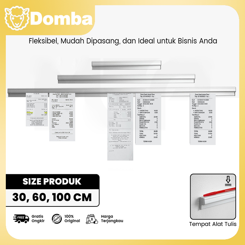 BILL HOLDER / STAINLESS NOTE CLAMP / RECEIPT HOLDER / BILL PAPER CLAMP