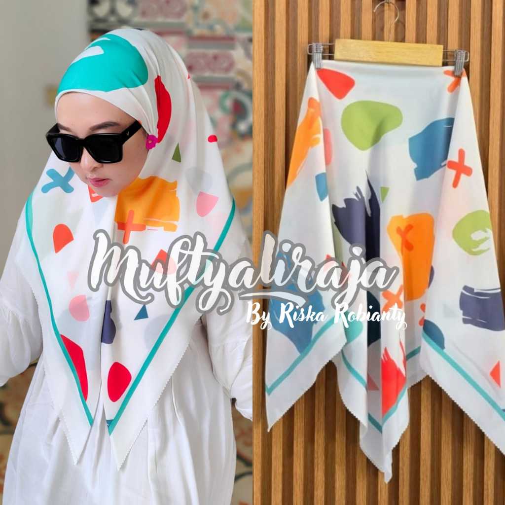 Voal HIJAB Motif RECTANGULAR Premium Voal Veil