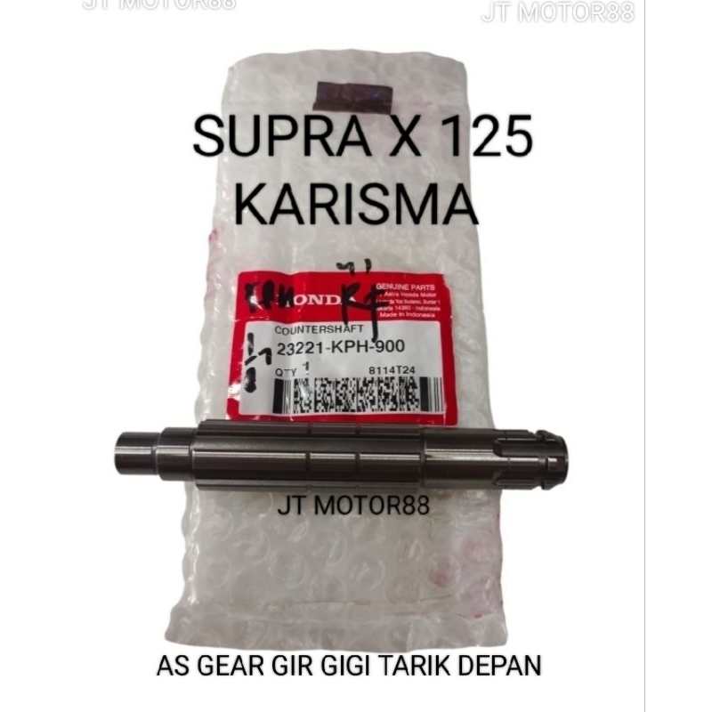 AS GEAR FRONT PULL GEAR SUPRA X 125 KARISMA ORIGINAL 23221 KPH 900