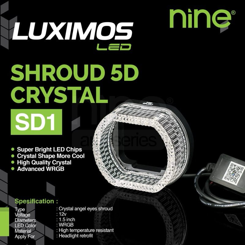 LUXIMOS SD1 1.5 นิ้ว RGB APP BILED SHROUD