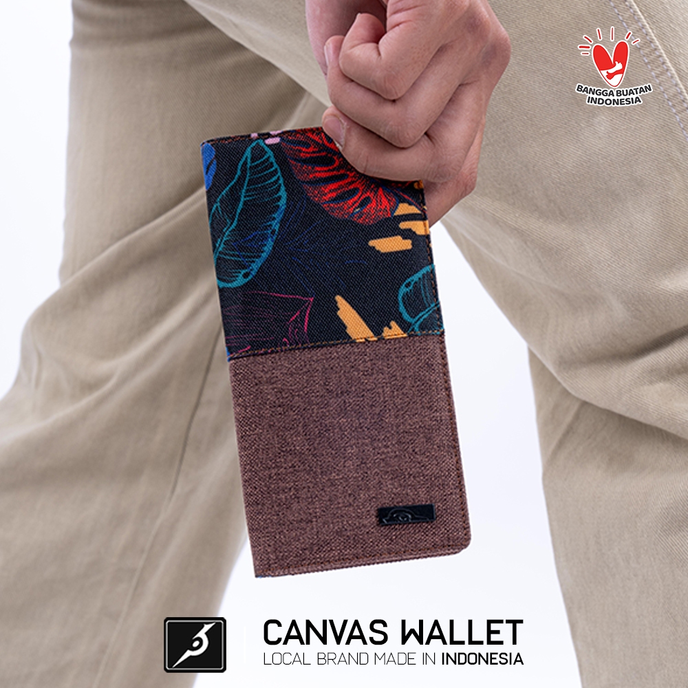 Jfr Aga Wallet - กระเป๋าสตางค์ผ้าใบผู้ชาย JP90