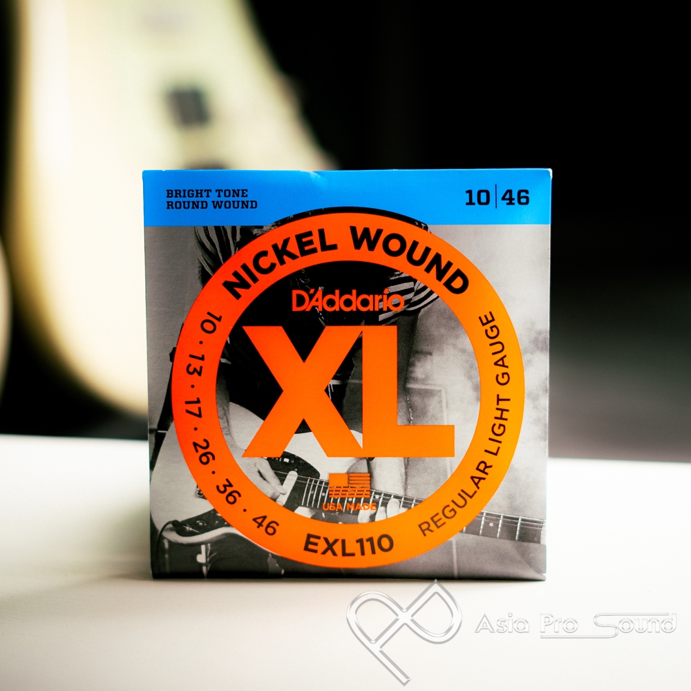 D'ADDARIO DAddario EXL110 / EXL 110 / EXL-110 สายกีตาร์ไฟฟ้า ขนาด 10-46