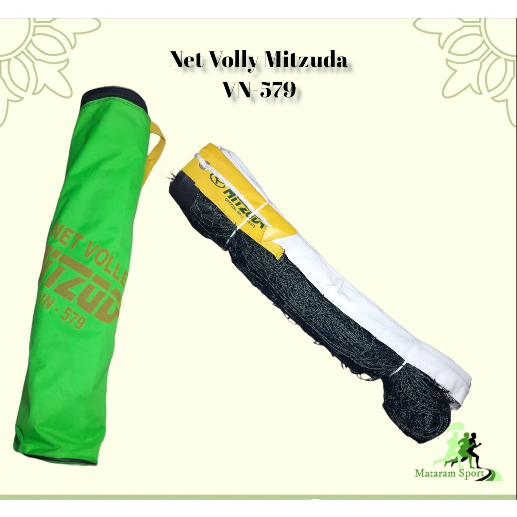 ตาข่ายวอลเลย์บอล Mitzuda VN-579 ดั้งเดิม