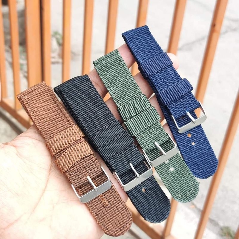 CANVAS WATCH STRAP CANVAS NYLON WATCH STRAP 18MM 20MM 22MM 24MM