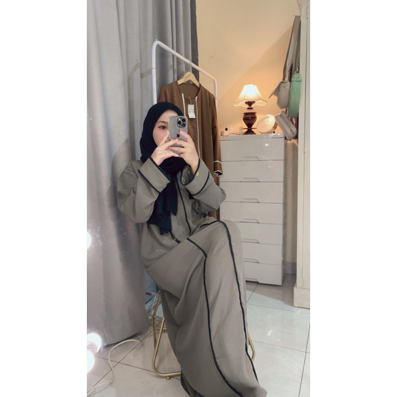 PUTIH ฮามีดา Abaya||วัยรุ่นผู้ใหญ่ Abaya||Abaya List สีขาว