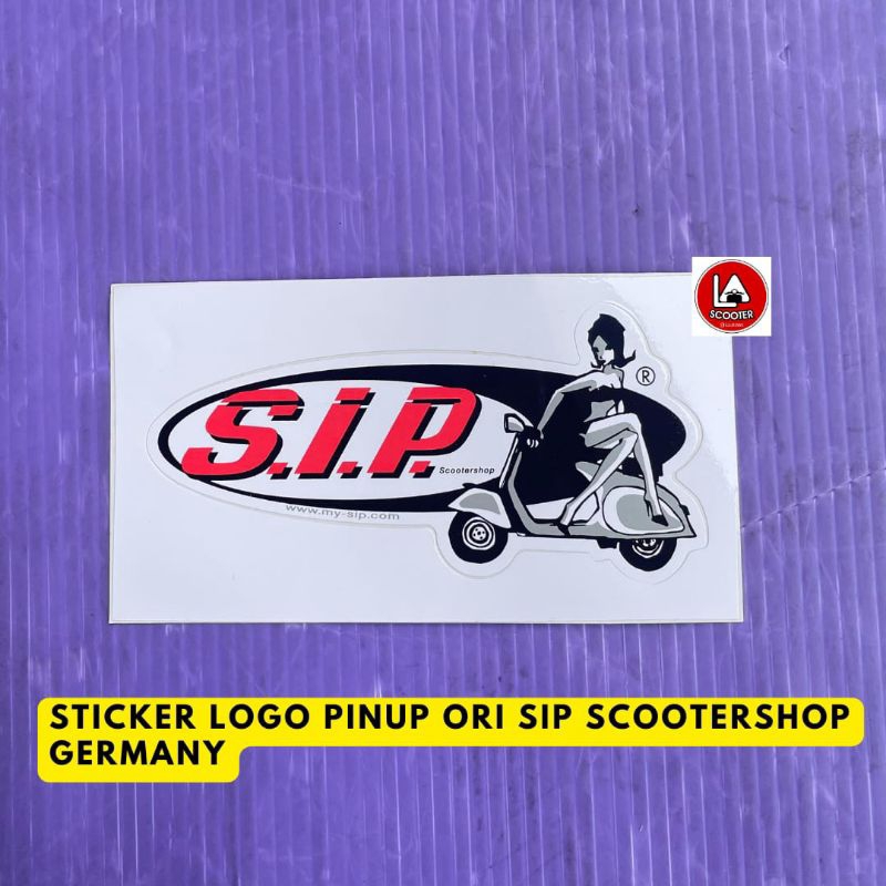 สติ๊กเกอร์โลโก้ Pin up Girl โดย SIP Germany