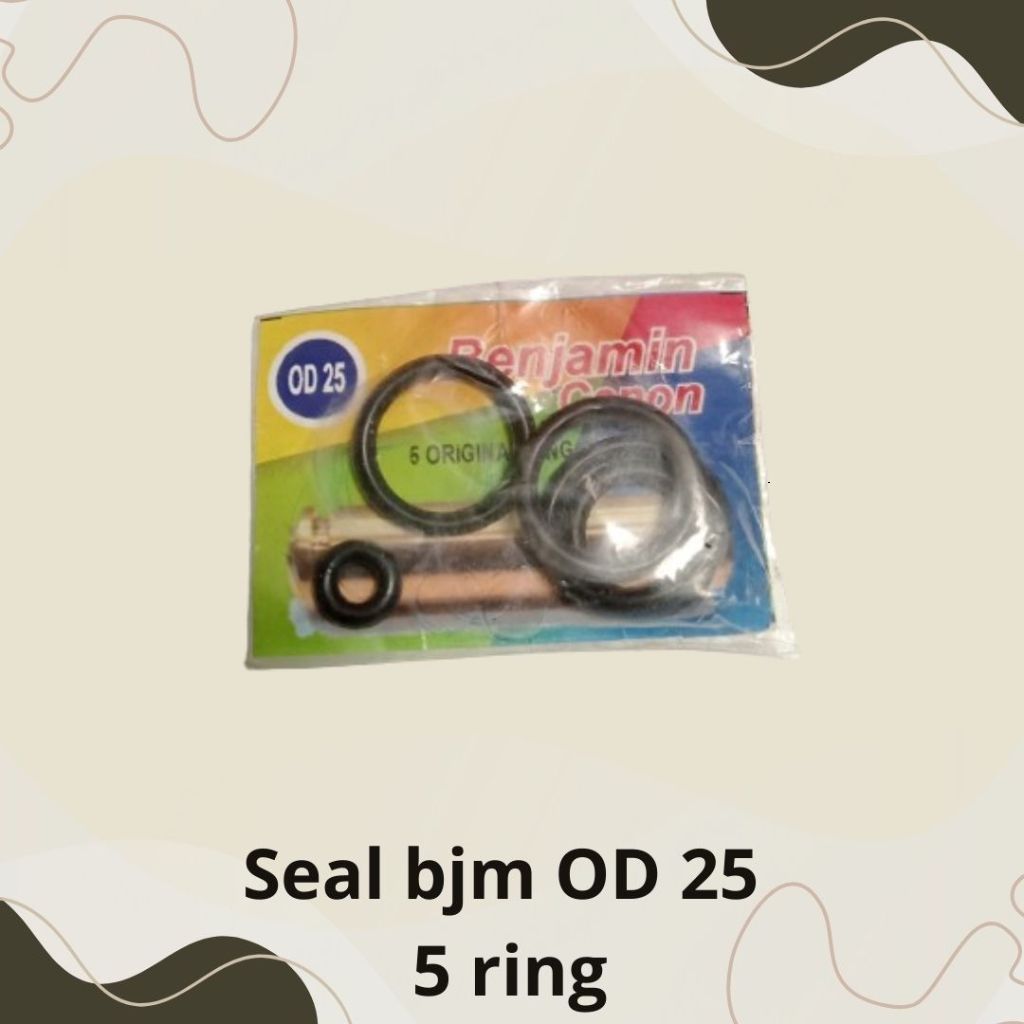 ซีล BJM OD 25 5 แหวน