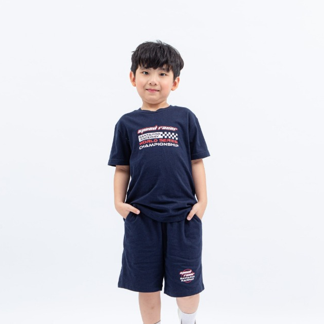 Little X แปด Boy Drayton One Set - เสื้อยืดและกางเกงเด็กชาย One Set