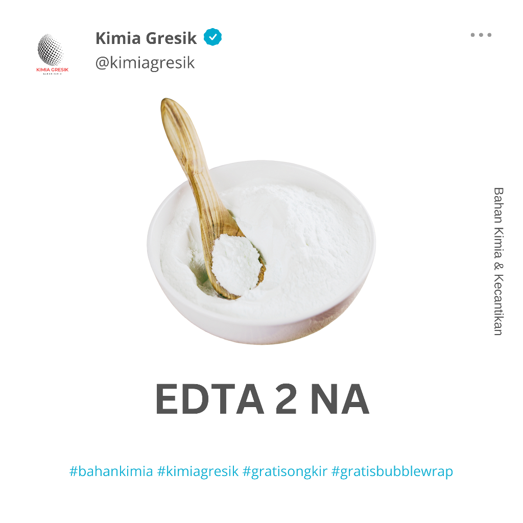 Edta 2Na Etilendiamintetraaset Acid 100 gr