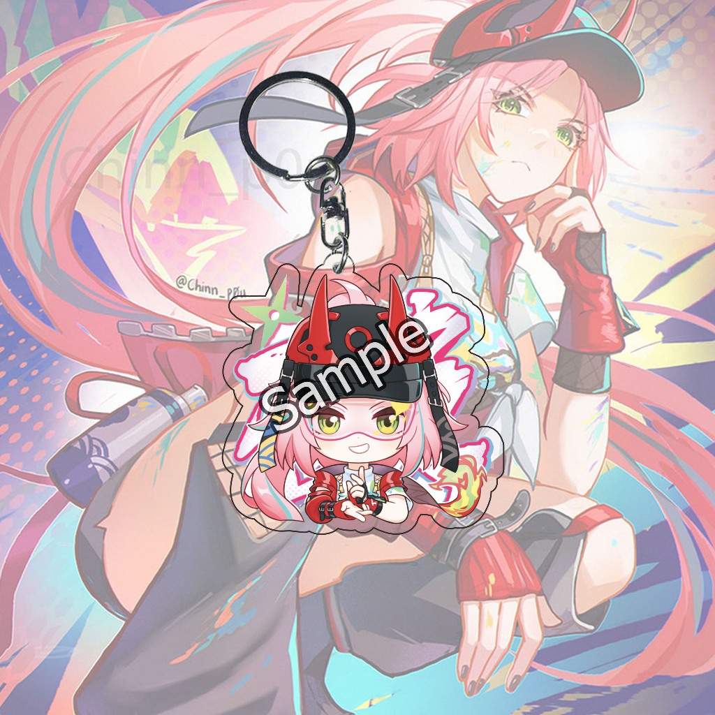 GANTUNGAN Honkai Star Rail Rappa พวงกุญแจ - พวงกุญแจ - พวงกุญแจ - อะนิเมะ - เกม - HSR