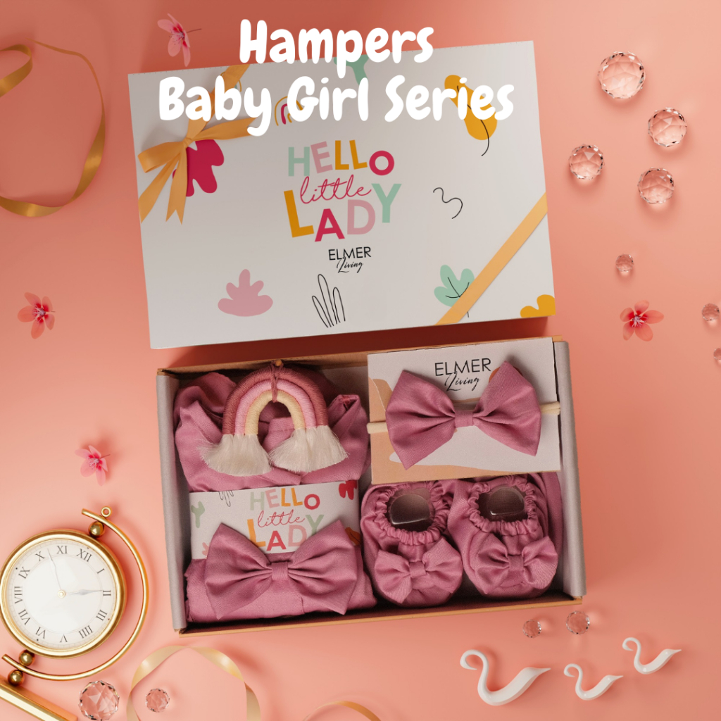 Elmer Living Juliette Hampers เด็กทารก | ของขวัญเด็กทารกเกิด
