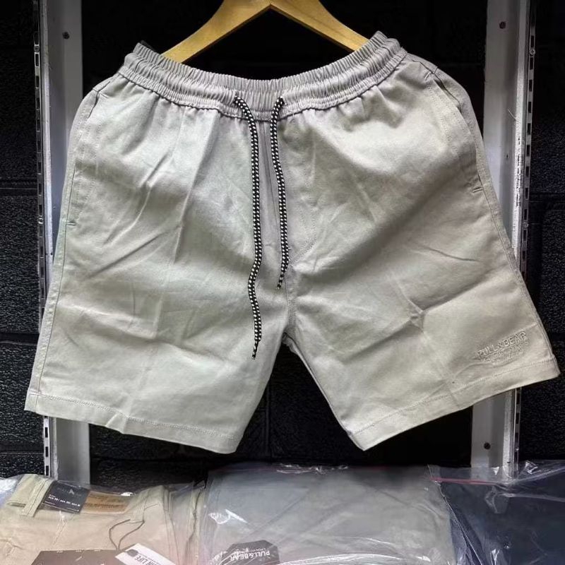 ใหม่ล่าสุด PULL AND BEAR กางเกงขาสั้นผู้ชาย/Current DISTRO SHORTS/Pull AND BEAR SHORTS PULL AND BEAR