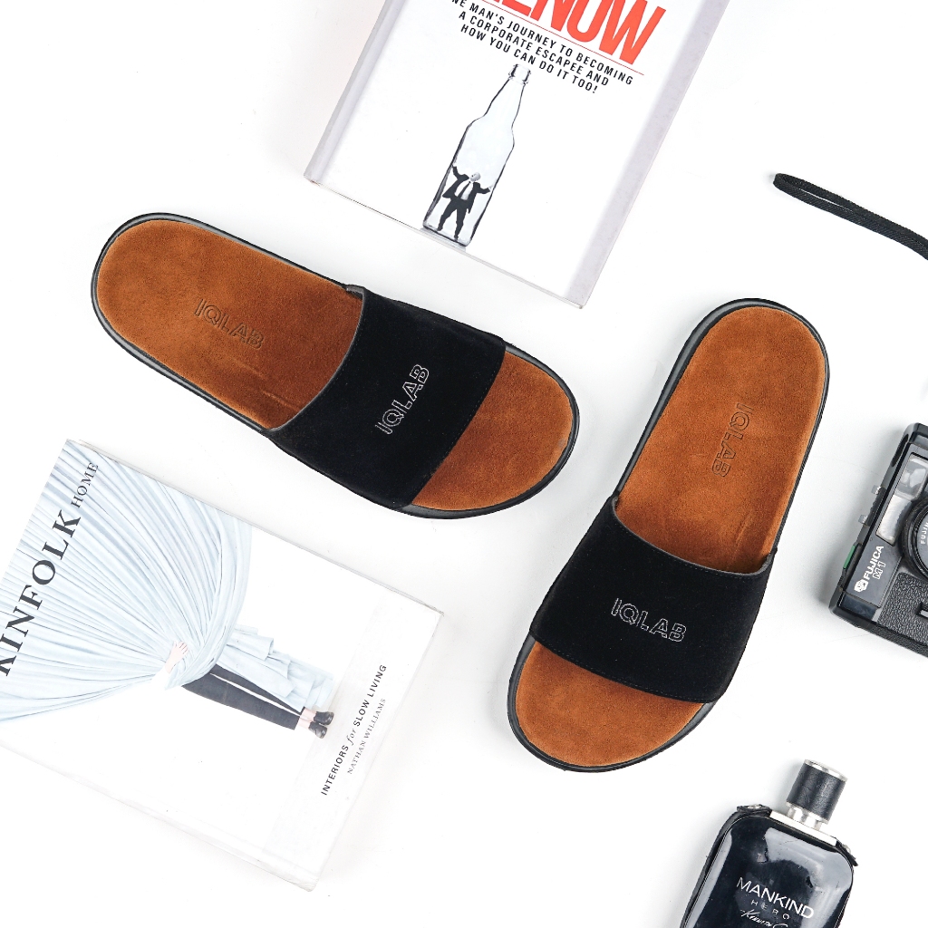 Iqlab Footwear - Woody Sandals - รองเท้าแตะลําลอง - รองเท้าแตะแบบสวม - รองเท้าแตะสไลด์ - รองเท้าแตะ 