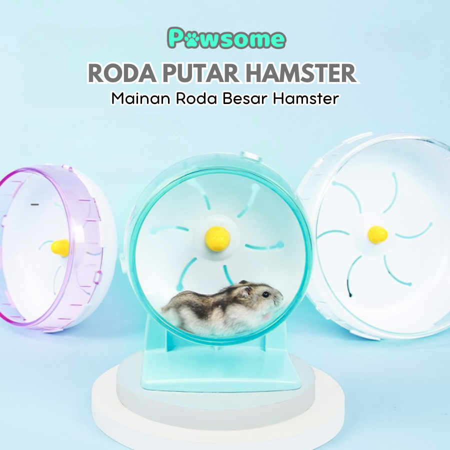 HAMSTER ROLLING Wheel - ของเล่นสําหรับหนูแฮมสเตอร์ - Spinning Hamster Manan - Hamster Wheel for Cage