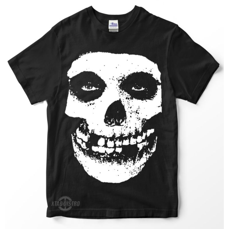 เสื้อยืดวง Misfits, เสื้อยืดโลโก้ Misfits punk metal skulls danzig