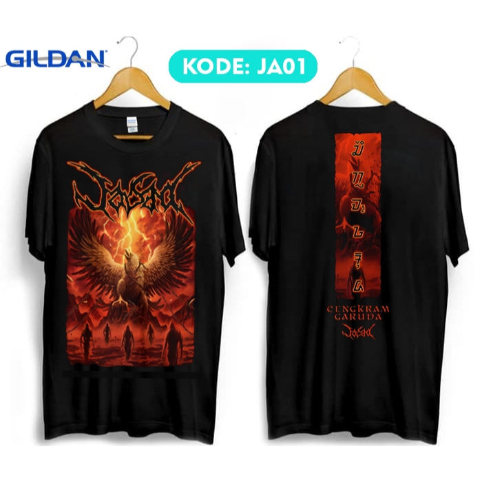 KATUN Jasad band เสื้อยืดคลัทช์ garuda เสื้อยืดผ้าฝ้ายพรีเมี่ยม JA01