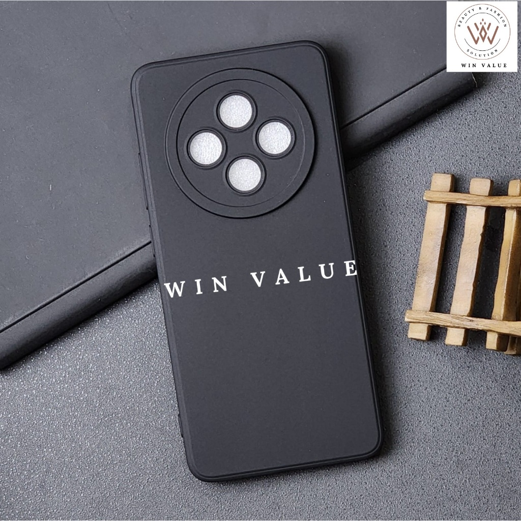 Poco C75 Case Pro Camera Softcase Black Matte Case Poco C75